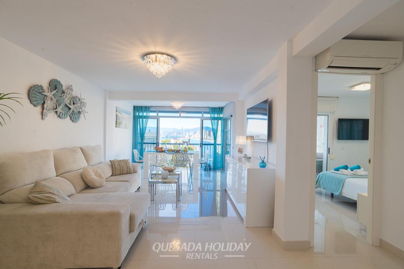 Appartamento La Perla Seaview & Pool Levante Benidorm